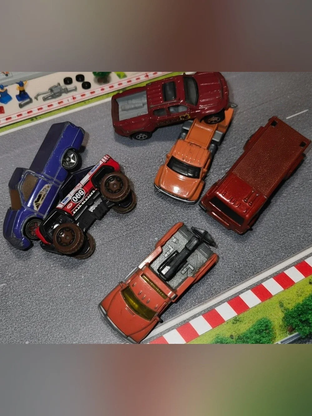 Vintage lot of matchbox others rescue vehicles